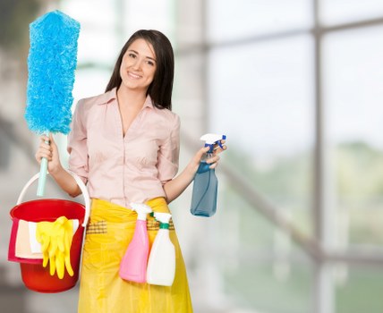 Bayswater cleaning team focusing on detailed surface cleaning