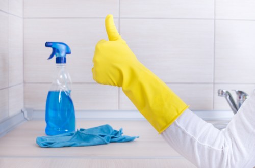 Deep cleaning of tiled and hard floor surfaces in a Bayswater property