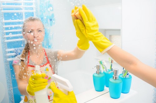 Professional cleaning equipment used in a Bayswater business premises