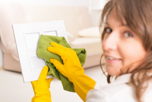 Vacate cleaning in a Bayswater apartment kitchen and bathroom